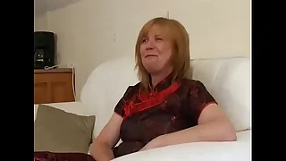 Mature Scottish Redhead gets the cock she wanted