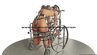 Trapped in Wheelchair Hardcore 3D BDSM Ardency