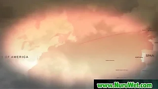 Nuru Massage WIth Leader Asian Together with Hardcore Fucking On high Air Matress 07