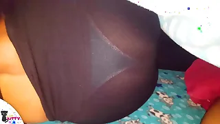 Co&ntilde;o peludo novia anal con novio